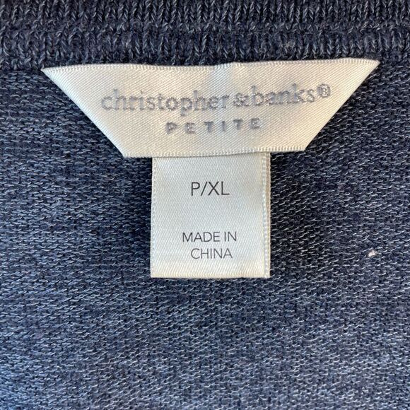 Christopher & Banks Holiday Sweater Size Petite XL EUC - Picture 7 of 8